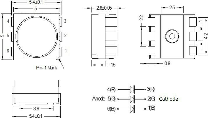 SDS-P650RGBWD-2